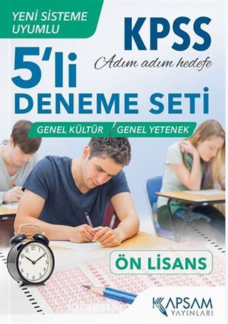 KPSS Ön Lisans 5'li Deneme Seti