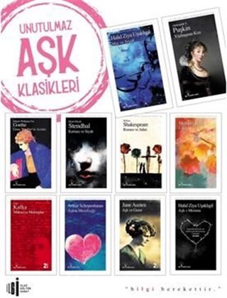 Unutulmaz Aşk Klasikleri Set ( 10 Kitap)