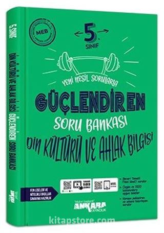 5.Sınıf Güçlendiren Din Kültürü Ve Ahlak Bilgisi Soru Bankası