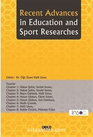 Recent Advances In Education And Sport Researches