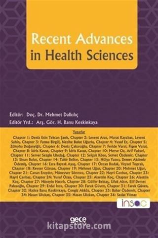 Recent Advances In Health Sciences