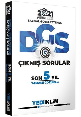 2021 Prestij Serisi DGS Tamamı Çözümlü Son 5 Yıl Çıkmış Sorular