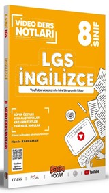 LGS 8. Sınıf İngilizce Video Ders Notları