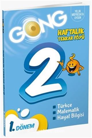 Gong 2. Sınıf 1. Dönem Haftalık Tekrar Föyü