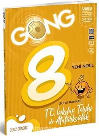 Gong 8. Sınıf T.C. İnkılap Tarihi ve Atatürkçülük Soru Bankası