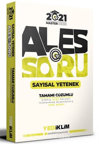 2021 Master Serisi Ales Sayısal Yetenek Tamamı Çözümlü Soru Bankası