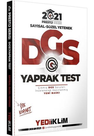 2021 Prestij Serisi DGS Çek Kopart Yaprak Test