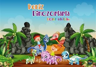 Deniz Dinozorlarla / Boyama Kitabı