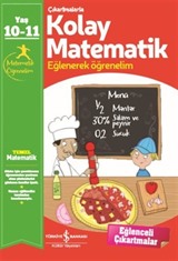 Çıkartmalarla Kolay Matematik (10-11 Yaş)