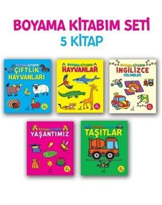 Boyama Kitabım Seti 5 Kitap