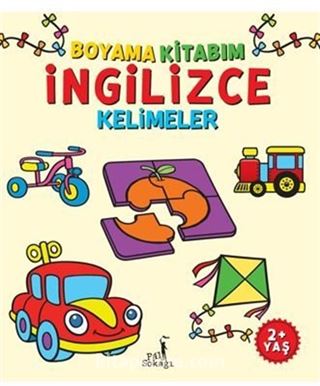 Boyama Kitabım - İngilizce Kelimeler