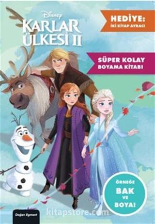 Disney Karlar Ülkesi 2 Süper Kolay Boyama Kitabı