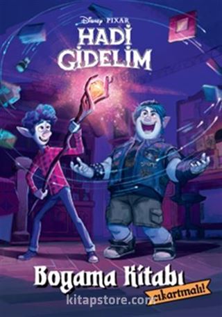 Disney Pıxar Hadi Gidelim Çıkartmalı Boyama Kitabı