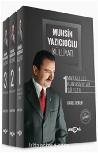 Muhsin Yazıcıoğlu Külliyatı ( 3 Cilt ) (Karton Kapak)