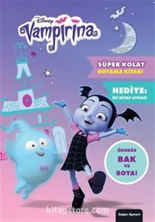 Disney Vampirina Süper Kolay Boyama Kitabı