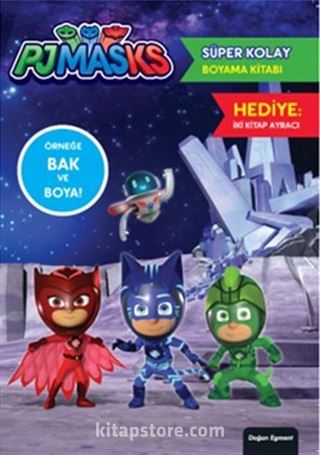 Pjmasks Süper Kolay Boyama Kitabı