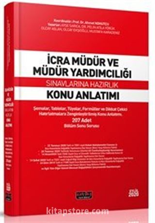 İcra Müdür ve Müdür Yardımcılığı Konu Anlatımı