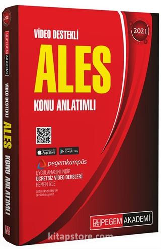 2021 ALES Konu Anlatımlı Tüm Adaylar İçin Video Destekli