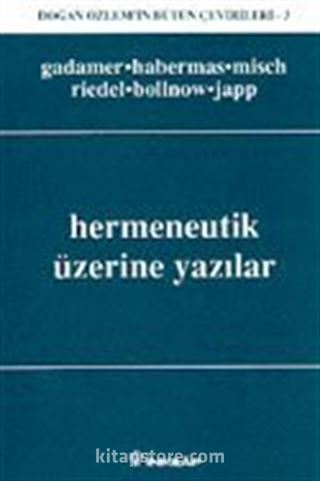 Hermeneutik Üzerine Yazılar