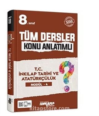 8.Sınıf Tüm Dersler Konu Anlatımlı T.C. İnkilap Tarihi Ve Atatürkçülük Modül-4