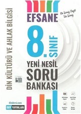 8. Sınıf Efsane Din Kültürü ve Ahlak Bilgisi Yeni Nesil Soru Bankası