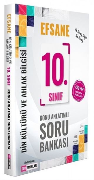 10. Sınıf Din Kültürü ve Ahlak Bilgisi Efsane Konu Anlatımlı Soru Bankası