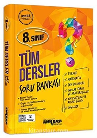 8. Sınıf Tüm Dersler Soru Bankası