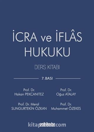 İcra ve İflas Hukuku Ders Kitabı