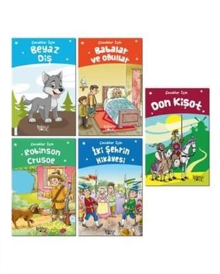 Çocuklar için Dünya Klasikleri Seti (5 Kitap)