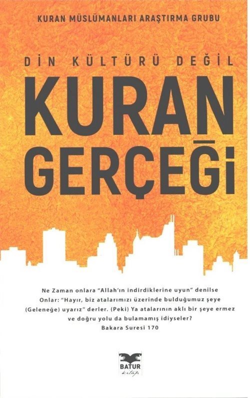 Din Kültürü Değil Kur'an Gerçeği