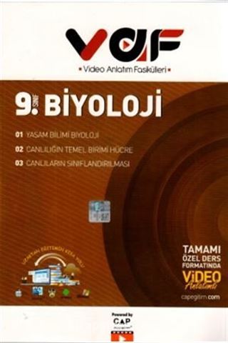 VAF 9. Sınıf Biyoloji Video Anlatımlı Fasiküller