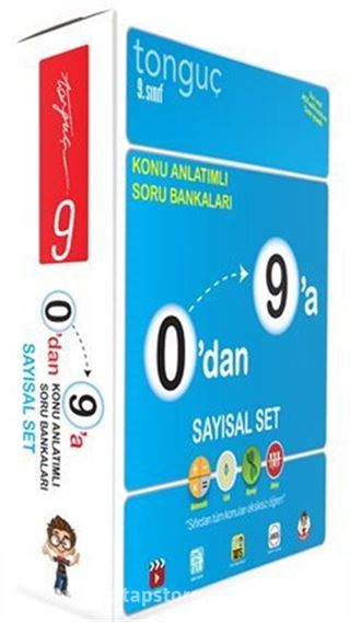 9. Sınıf 0'dan 9'a Konu Anlatımlı Soru Bankaları Sayısal Set