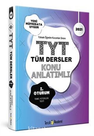 2021 TYT Tüm Dersler Konu Anlatımlı (I. Oturum)