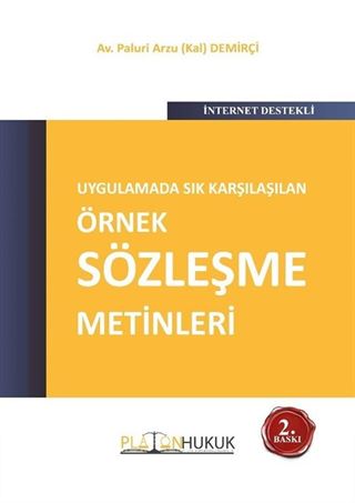 Uygulamada Sık Karşılaşılan Örnek Sözleşme Metinleri