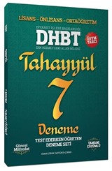 2020 DHBT Tahayyül 7 Deneme Çözümlü