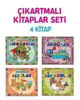 Çıkartmalı Kitaplar Seti (4 Kitap)