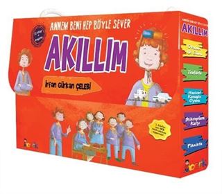 Akıllım Serisi 10 Kitap+Boyama