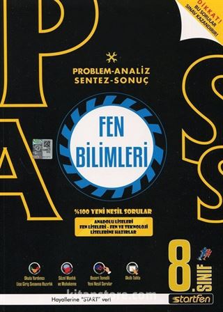 Pass 8. Sınıf Fen Bilimleri Soru Bankası