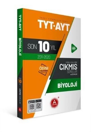 TYT AYT Biyoloji Son 10 Yıl Konularına Göre Tamamı Çözümlü Çıkmış Sorular