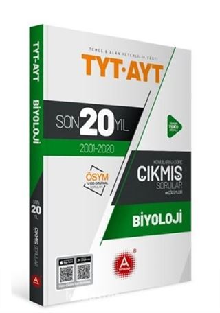 TYT AYT Biyoloji Son 20 Yıl Konu Konu Tamamı Çözümlü Çıkmış Sorular