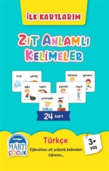 İlk Kartlarım - Zıt Anlamlı Kelimeler