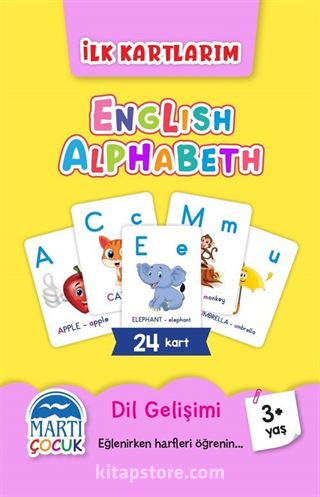 İlk Kartlarım - English Alphabeth