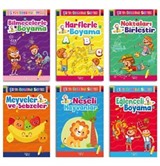 Şirin Boyama Seti (6 Kitap)