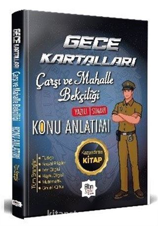 Gece Kartalları Çarşı ve Mahalle Bekçiliği Alımına Özel Hazırlık - Konu Anlatımı