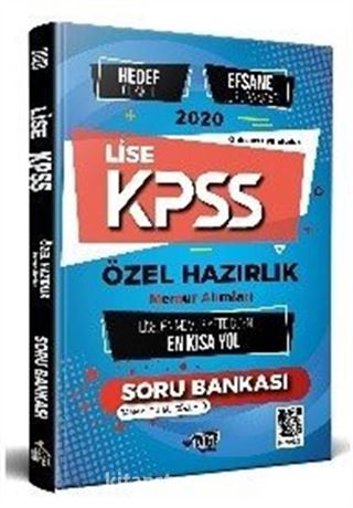 Lise KPSS Özel Hazırlık - Hedef Odaklı Efsane Soru Bankası - Memuriyete Giden En Kısa Yol