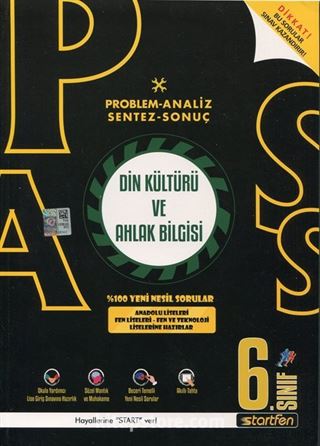 Pass 6. Sınıf Din Kültürü ve Ahlak Bilgisi