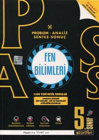 Pass 5. Sınıf Fen Bilimleri Soru Bankası