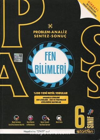 Pass 6. Sınıf Fen Bilimleri Soru Bankası