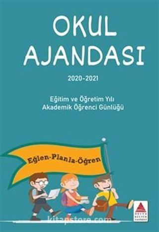 Okul Ajandası 2020 - 2021 Akademik Öğrenci Günlüğü