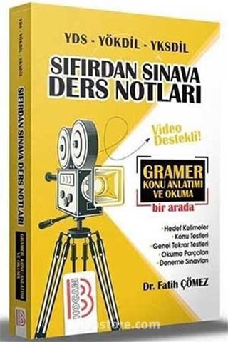 YDS - YÖKDİL - YKSDİL Sıfırdan Sınava Ders Notları